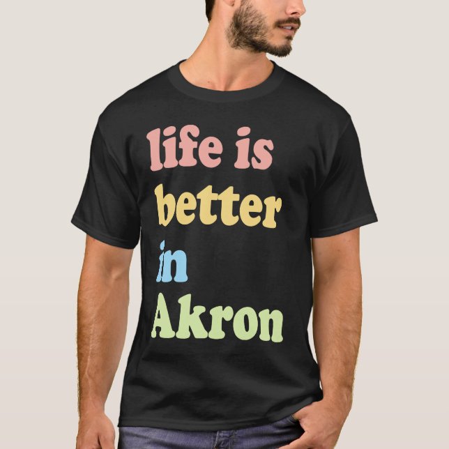 Camiseta In Akron, OH (Frente)