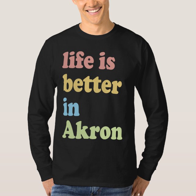 Camiseta In Akron, OH (Frente)