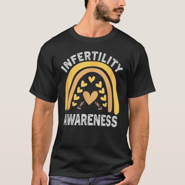Camiseta In April We Wear Orange Infertility Awareness (Frente)