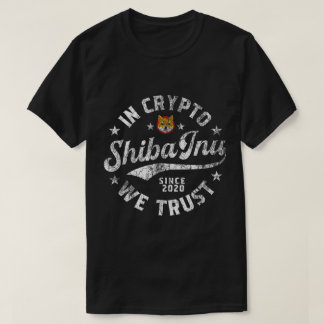 Camiseta In Crypto We Trust Shiba Inu