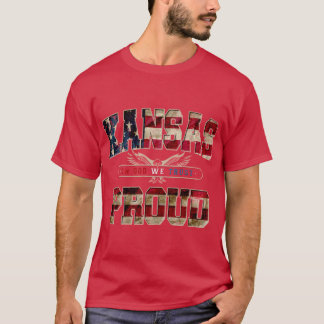 Camiseta In God We Trust Kansas Proud Strong Awesome Design