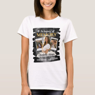 Camiseta In Loving Memory, Camisa com Foto de Memó