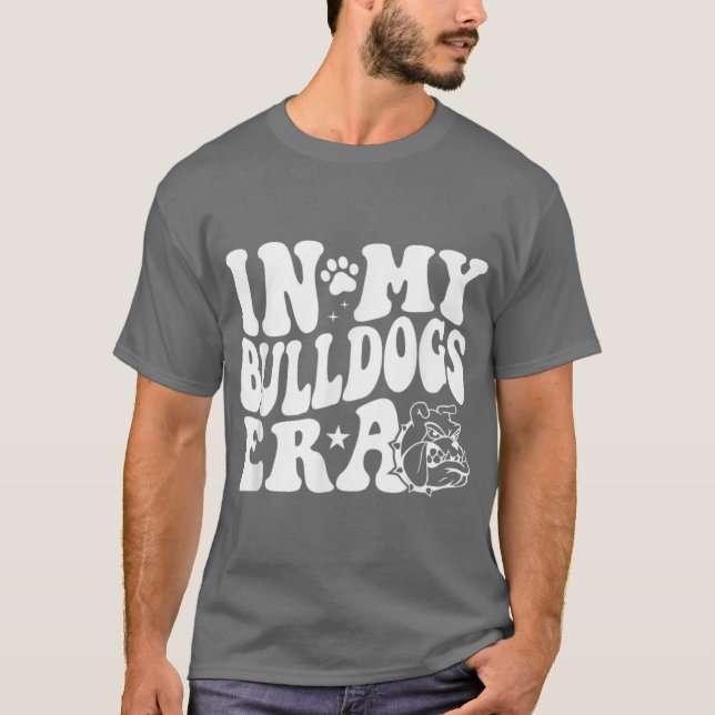 Camiseta In My Bulldogs Era for Bulldog Mascot Sports Fan (Frente)