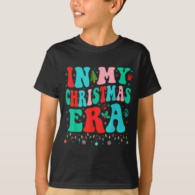Camiseta In My Christmas Era Xmas Family Matching Merry Chr (Frente)