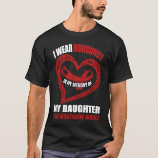 Camiseta In my memory of my daughter STURGE WEBER SYNDROME