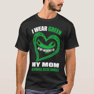 Camiseta In my memory of my mom MITOCHONDRIAL DISEASE AWARE