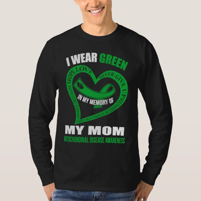 Camiseta In my memory of my mom MITOCHONDRIAL DISEASE AWARE (Frente)