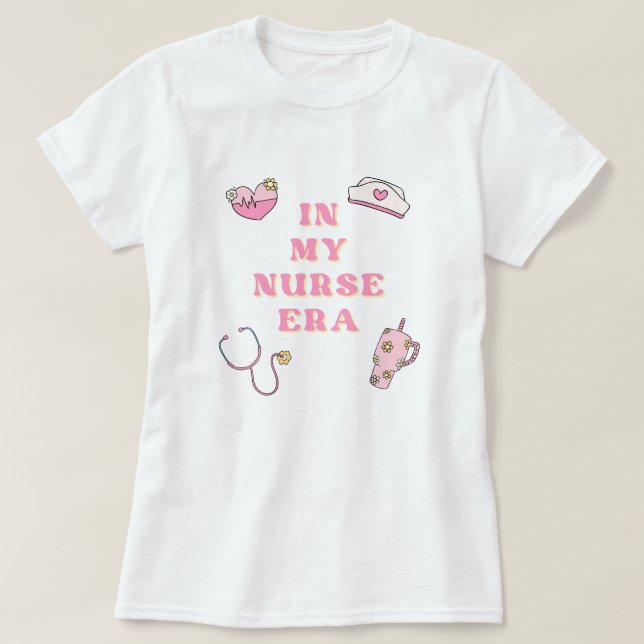 Camiseta In My Nurse Era Women's T-Shirt (Frente do Design)