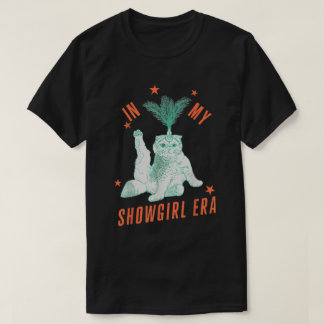 Camiseta In My Showgirl Era Funny Retro Cat Shirt