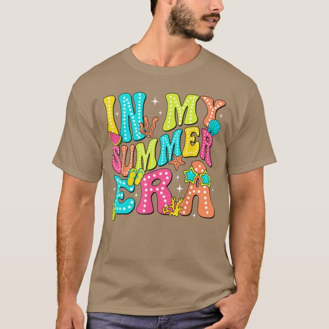 Camiseta In My Summer Era Summer Break Beach Family Matchin (Frente)