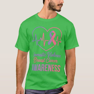 Camiseta in October We Wear Pink and Purple Awareness for M