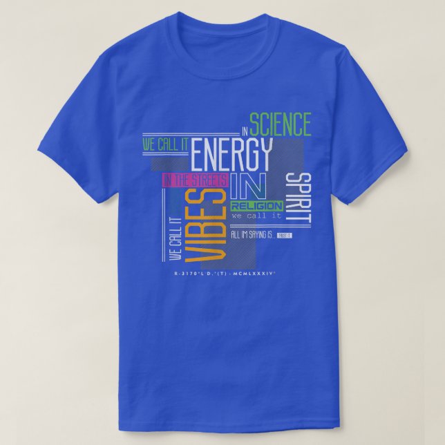 Camiseta In Science  (Frente do Design)