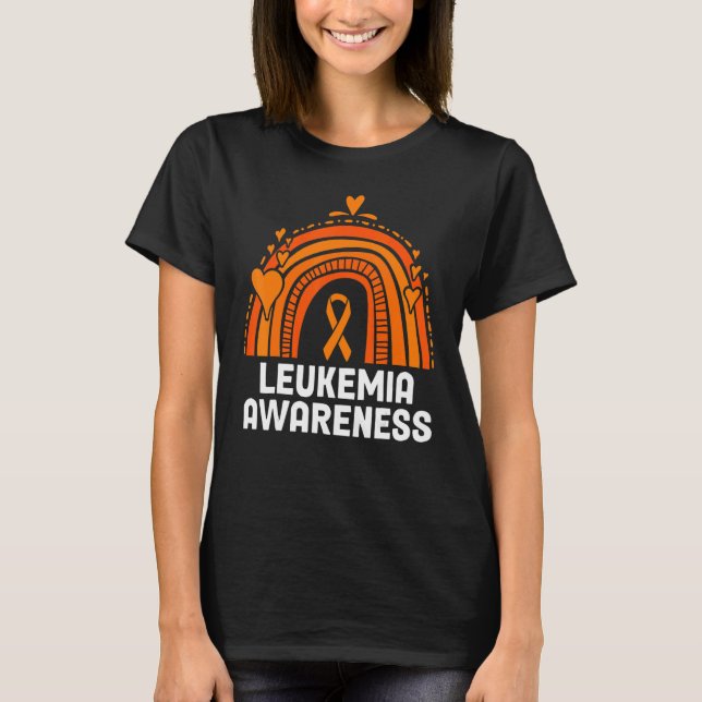 Camiseta In September We Wear Orange Leukemia Awareness Mon (Frente)