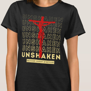 Camiseta Inabalável - Crentes Jesus Cristo Bíblia Preta