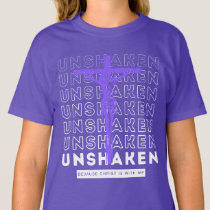 Camiseta Inabalável - Cristianismo Espiritual Escritura Rox