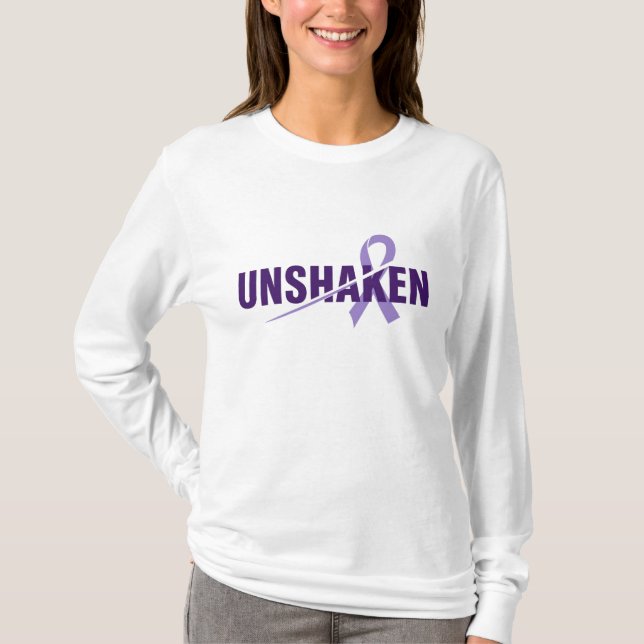Camiseta INABALÁVEL – Design Dia Roxo de Conscientização so (Frente)