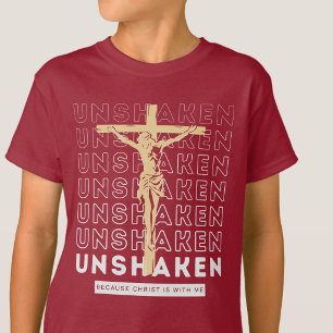 Camiseta Inabalável - Evangelho Deus Gratidão Borgonha