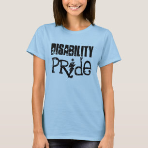 Camiseta inabilidade, orgulho