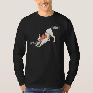 Camiseta Inalar o Bulldog Francês Roupas Yoga Frenchto