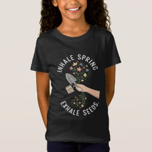 Camiseta Inalar Primavera Exalar Sementes Floral Entusiasta