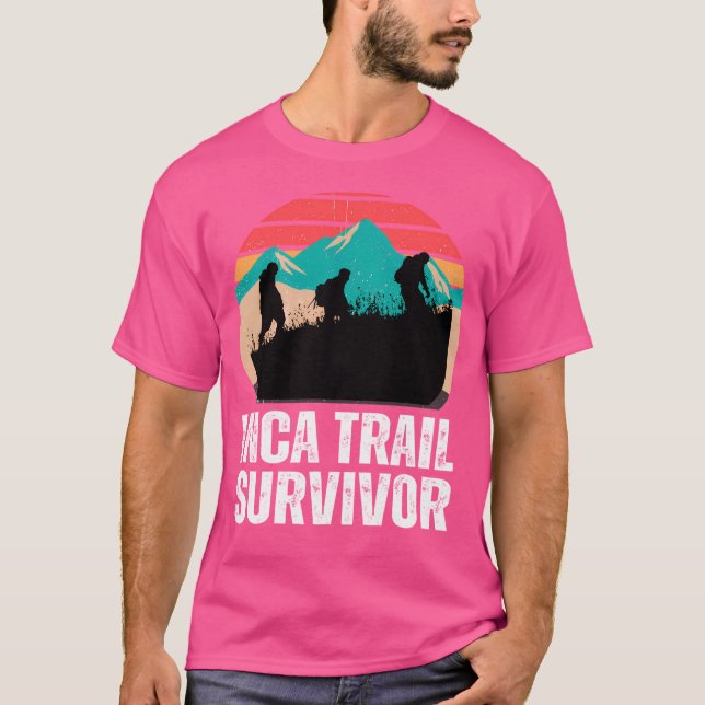 Camiseta Inca Trail Survivaz Montanhas Peruanas (Frente)