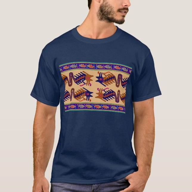 Camiseta Inca Tribal Serpente (Frente)
