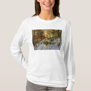 Camiseta Incandescido com matizes de nivelar horas