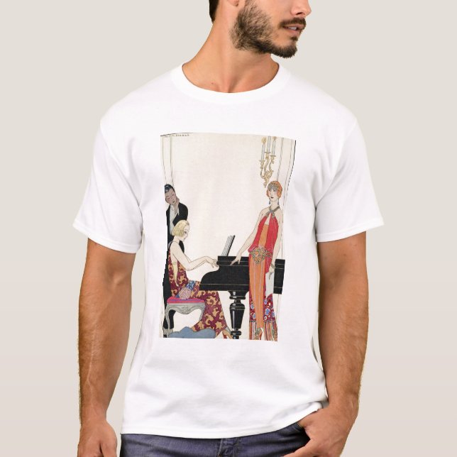Camiseta Incantation, ilustração para 'Gazeta du Bon Ton' (Frente)