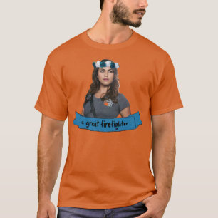 Camiseta incêndio de Monica Rymund chicago