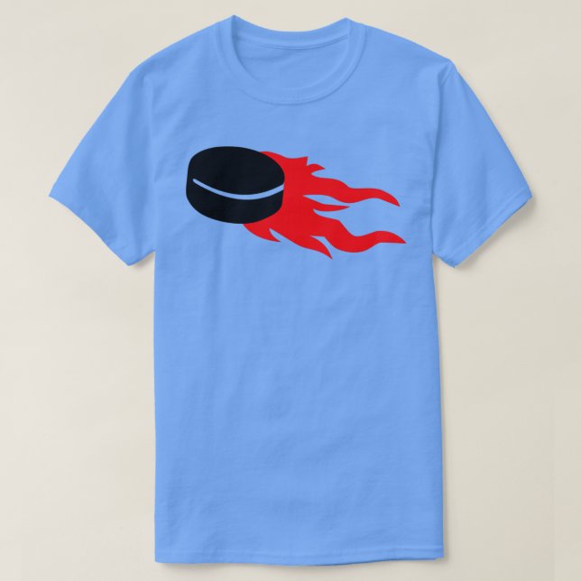 Camiseta Incêndio de taco de hóquei (Frente do Design)