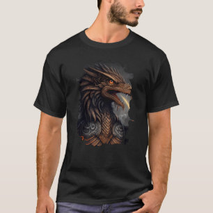 Camiseta Incêndio Disparo Águia da liberdade e da força