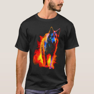Camiseta Incêndio do Pastor Alemão
