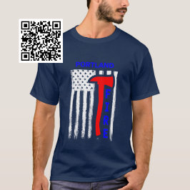 Camiseta Incêndio em Portland