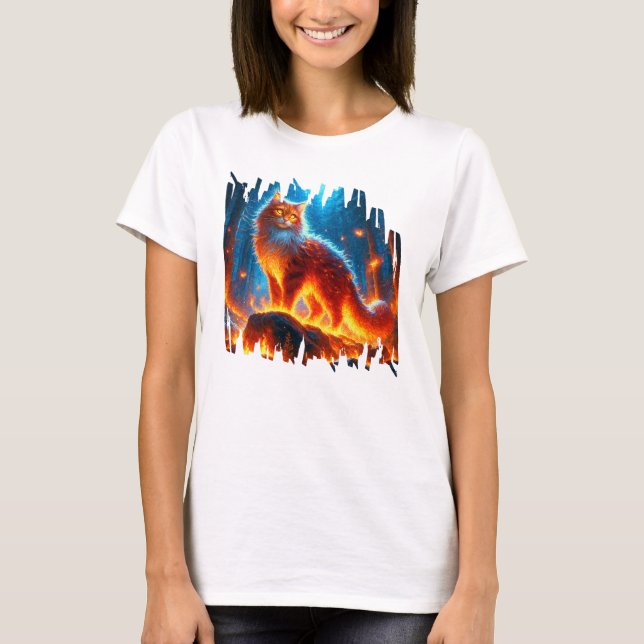 Camiseta Incêndio Encantado (Frente)