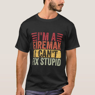 Camiseta Incêndio Humoroso Sou Um Incêndio Que Não Consigo 