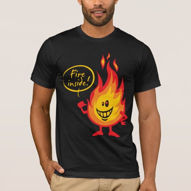 Camiseta Incêndio inside (Frente)