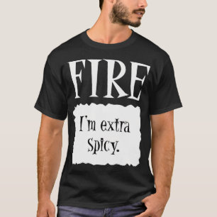 Camiseta Incêndio - Roupa de Taco de Halloween de Hot Packe
