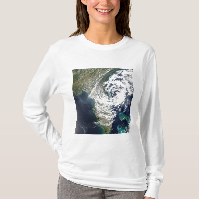 Camiseta Incêndios e fumaça na Geórgia e na Flórida (Frente)