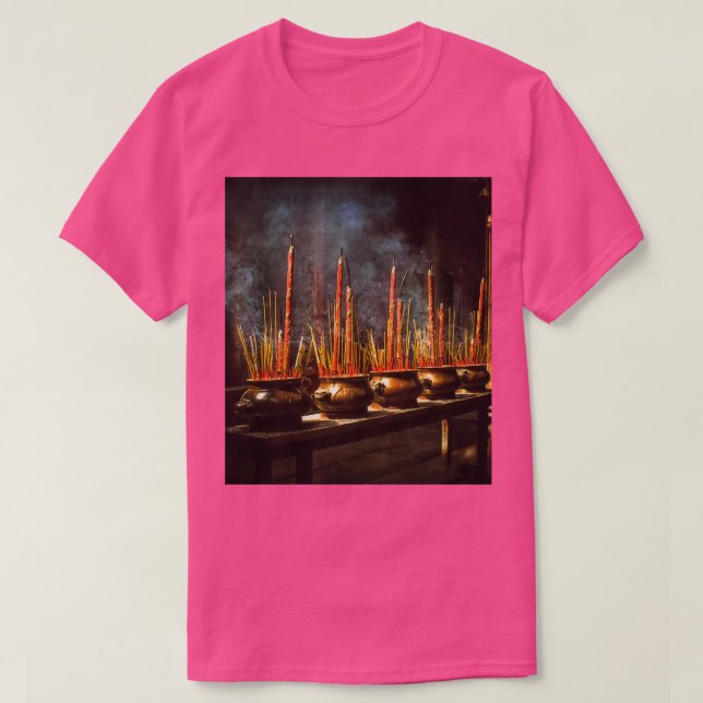 Camiseta Incenso de Gravação (Frente do Design)