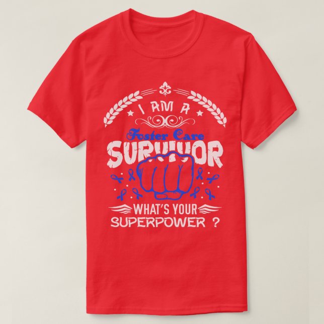 Camiseta Incentivar o Survivor da Consciência O Que Sua Sob (Frente do Design)