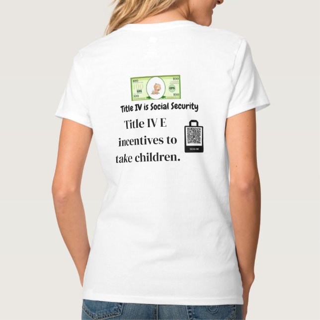 Camiseta Incentivos do Título IV E (Verso)