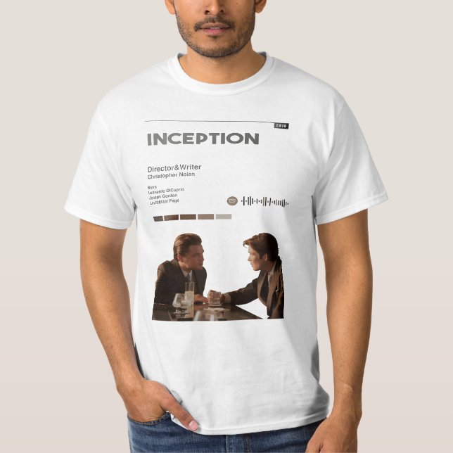 Camiseta inception (Frente)