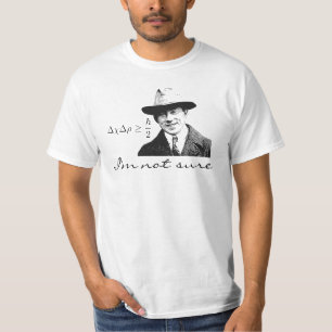 Camiseta Incerteza de Heisenberg