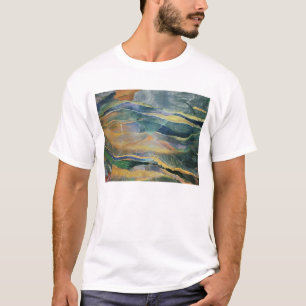 Camiseta Incidentes das cores e das planícies (tempera e