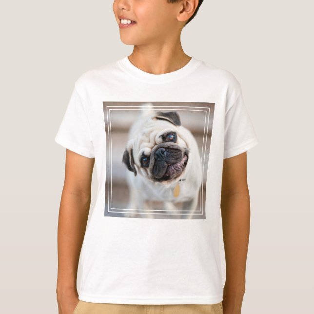Camiseta Inclinação da Cabeça (Frente)