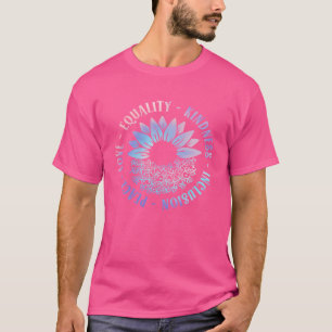 Camiseta Inclusão Amor bondade Paz Solidariedade Igualdade