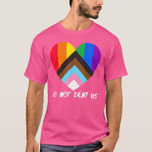 Camiseta Inclusão Cardíaca de Sinalizador de Ordenação de P