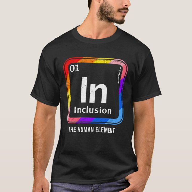 Camiseta Inclusão Do Elemento Humano Diversidade Da Solidar (Frente)