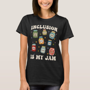 Camiseta Inclusão É Minha Paixão Professor de Educação Espe