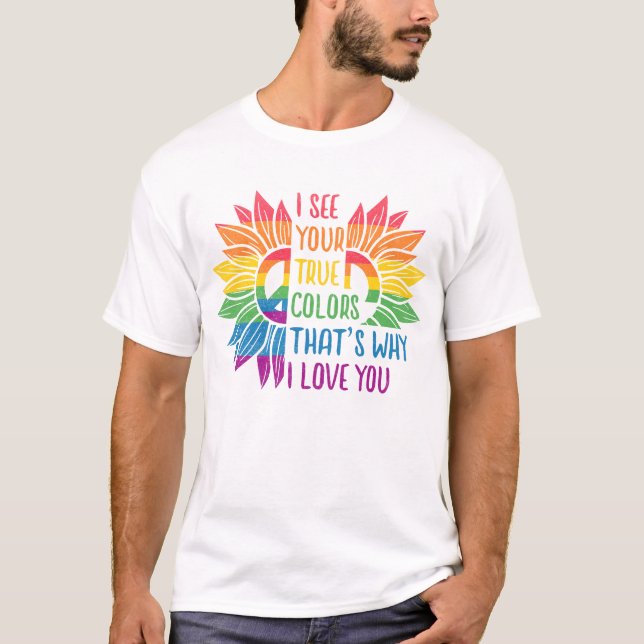 CAMISETA INCLUSÃO POSITIVA DE SUPORTE AO ORDENAMENTO LGBTQ (Frente)